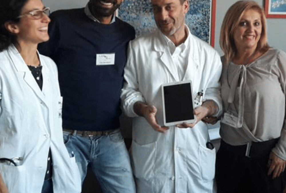 Tablet al reparto di TMO del Niguarda di Milano