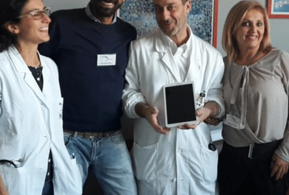 Tablet al reparto di TMO del Niguarda di Milano