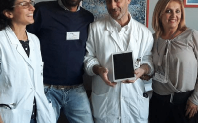 Tablet al reparto di TMO del Niguarda di Milano