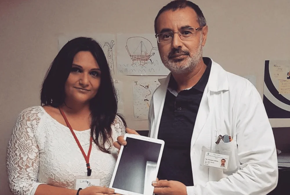 Tablet all’Ospedale Ferrarotto di Catania