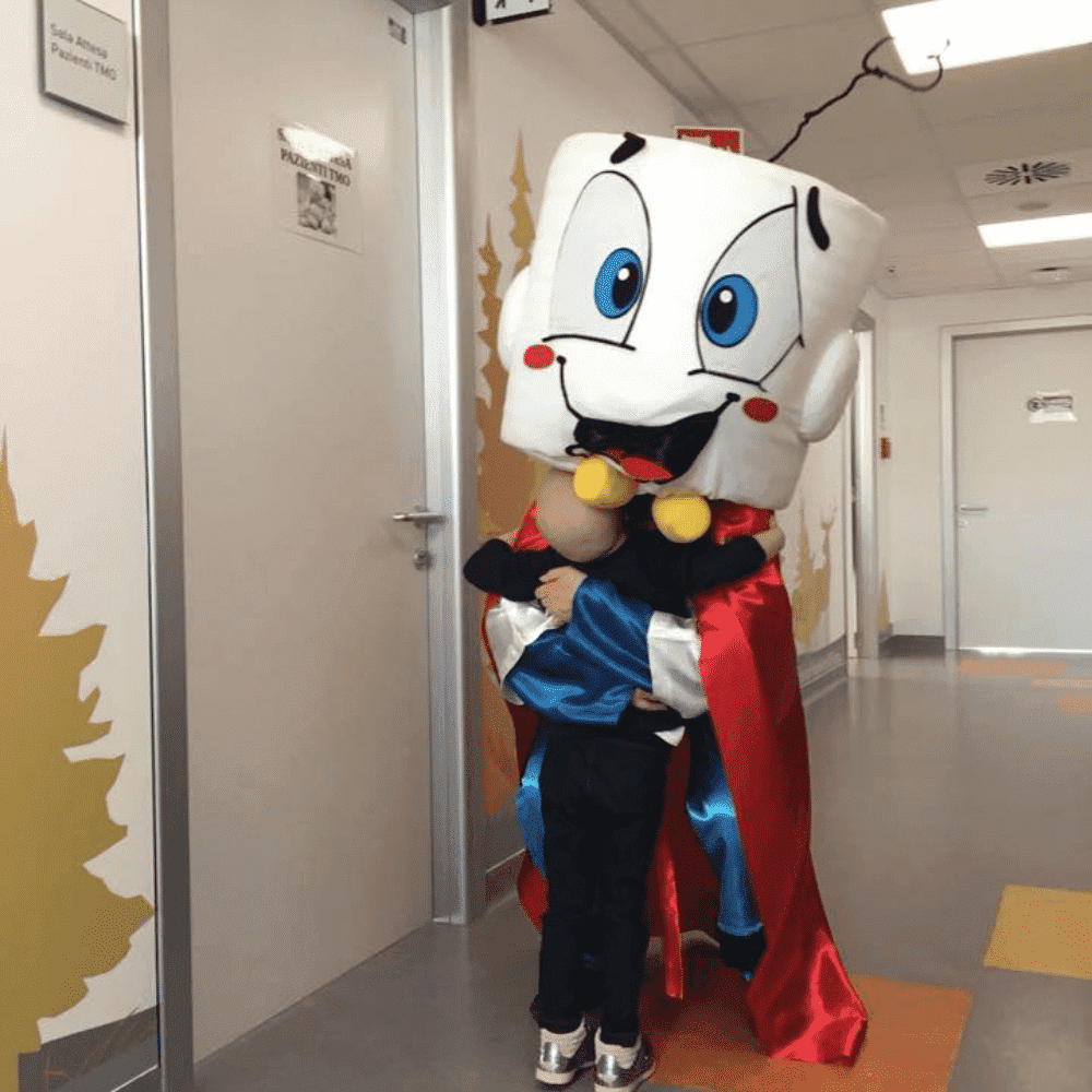 Abbracci in corsia al Policlinico di Verona