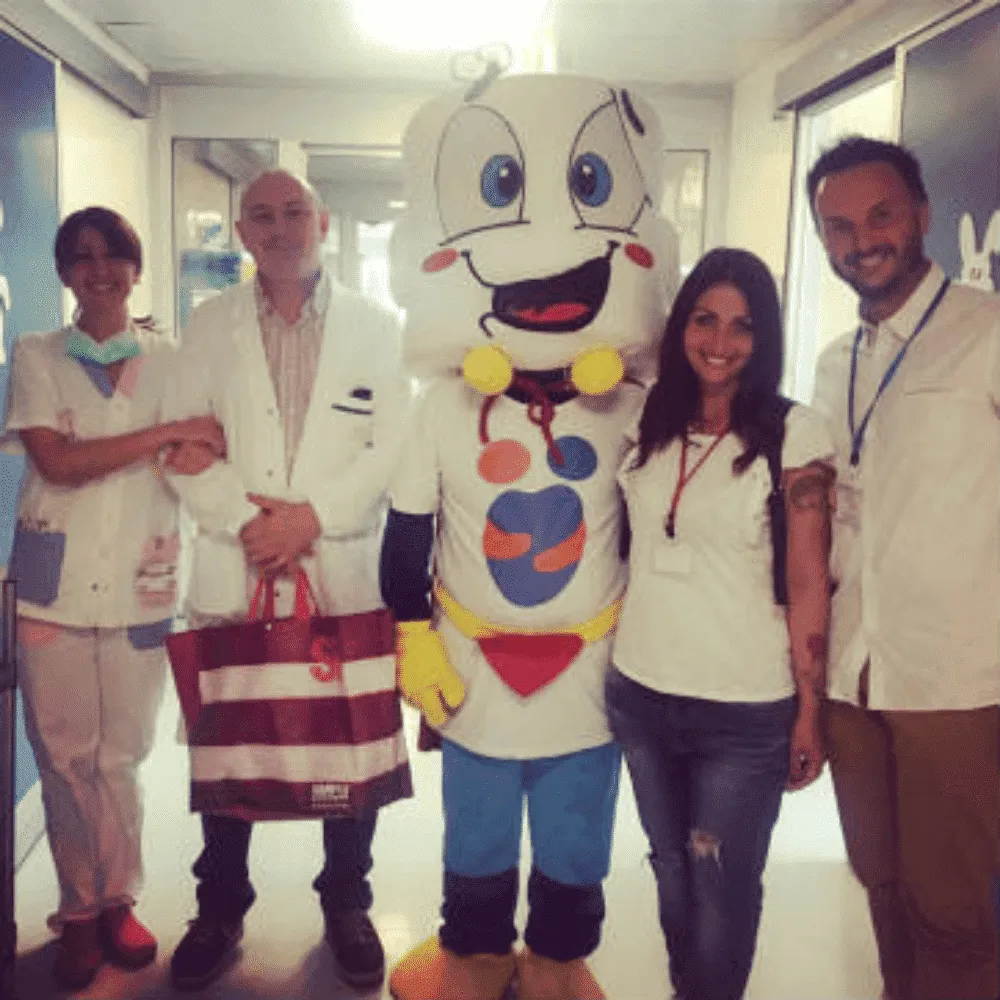 I Linfoamici incontrano i piccoli guerrieri del reparto di Oncoematologia Pediatrica di Perugia