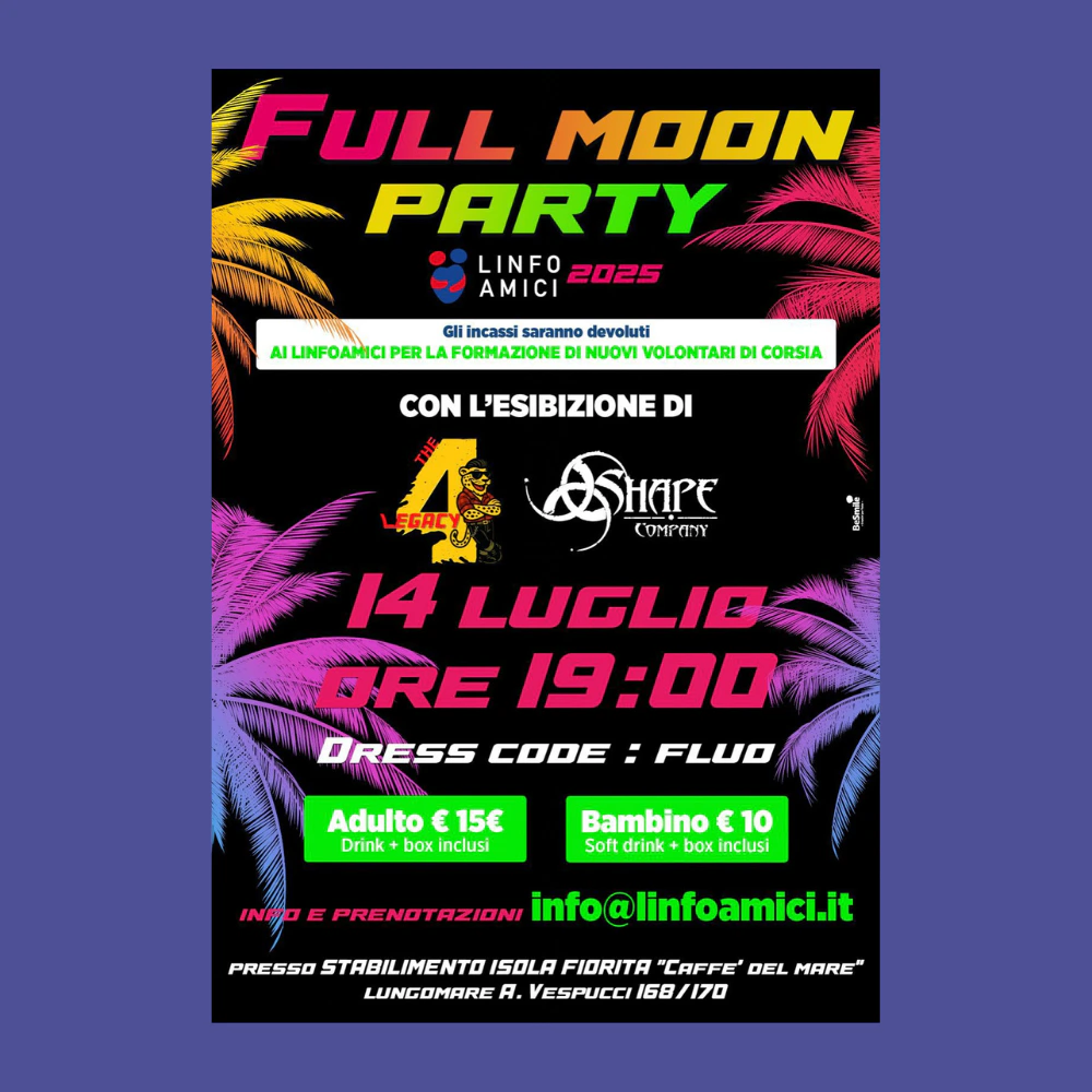 Linfoamici Summer Party 2025