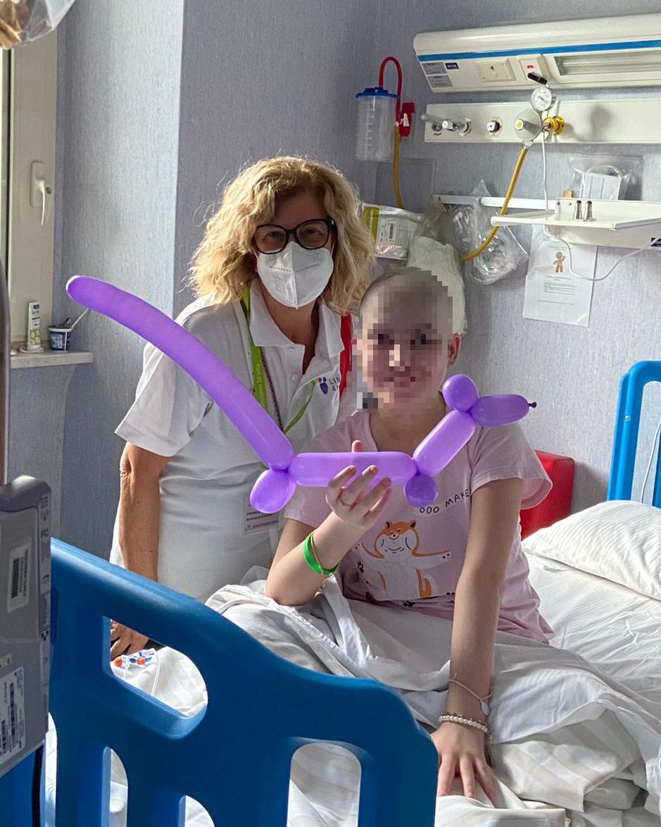 Abbracci in corsia: ospedale bambino Gesù di Roma