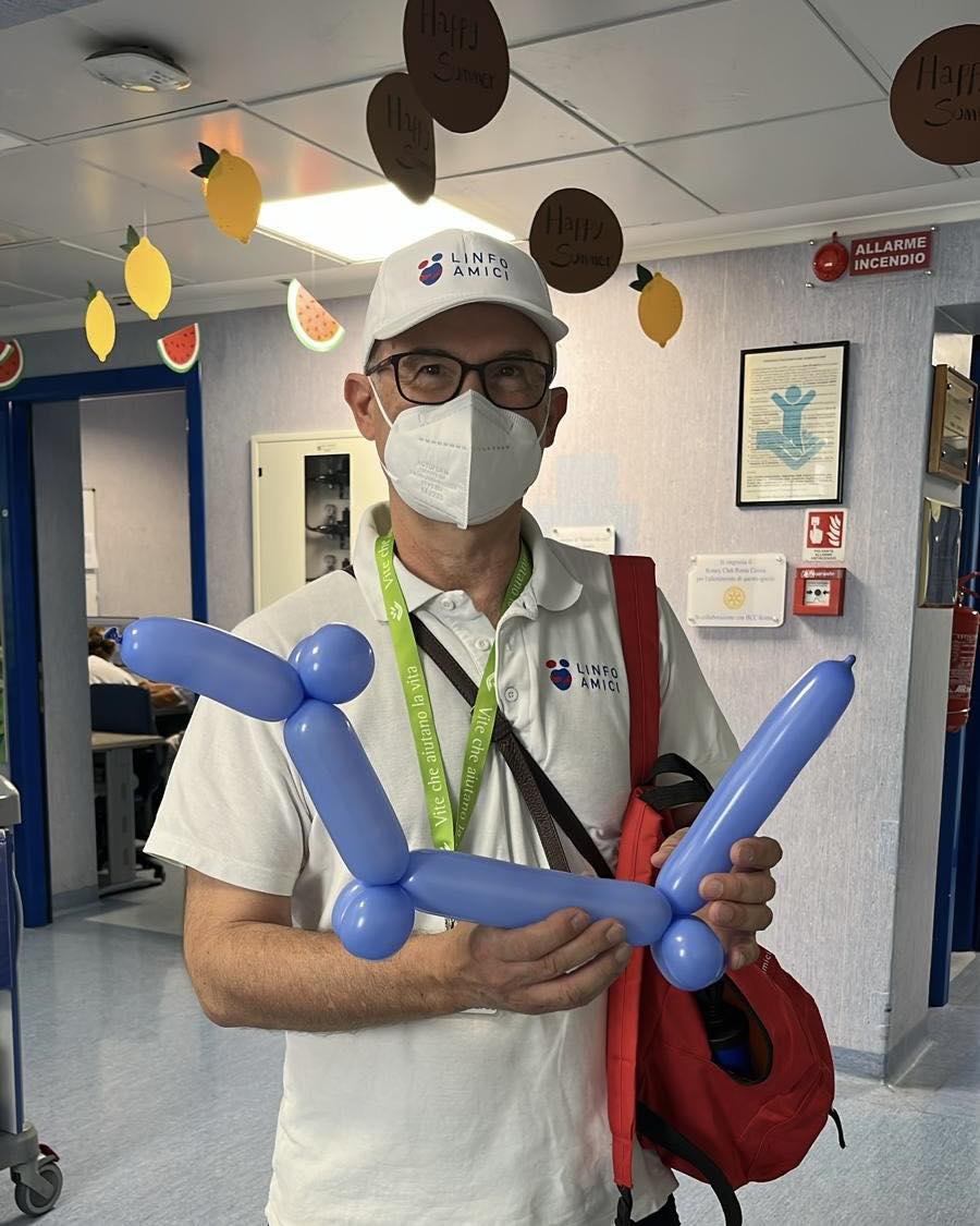 Abbracci in corsia: Ospedale Pediatrico Bambino Gesù