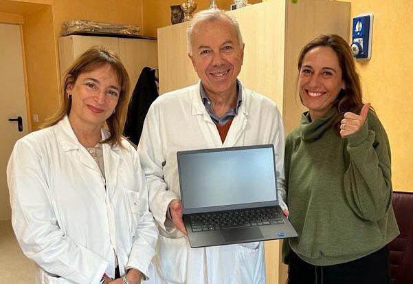 Due nuovi pc a supporto della UOC ematologia per gestire protocolli di ricerca e farmaci innovativi.