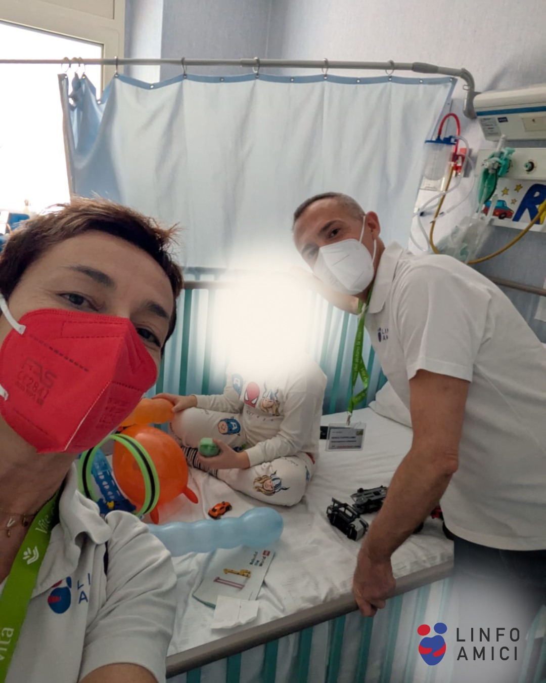 Abbracci in corsia: Ospedale Pediatrico Bambino Gesù