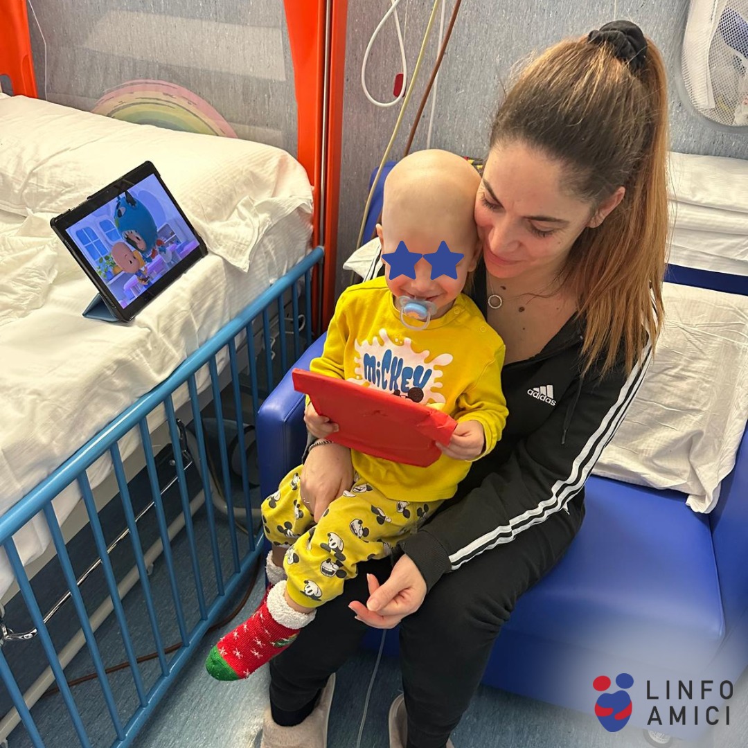 Abbracci in corsia: Bambin Gesù