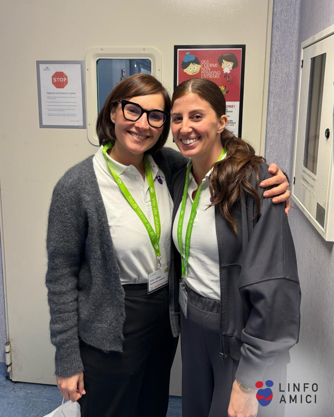 Abbracci in corsia: Il primo ingresso di Marzia, Ospedale Pediatrico Bambino Gesù